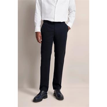 Bugatti Straight Fit Luxury Cotton Chinos  Navy