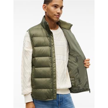 Tommy Jeans Light Down Packable Vest Green