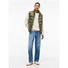 Tommy Jeans Light Down Packable Vest Green