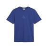 Calvin Klein Jeans Micro Monologo Graphic T-Shirt Estate Blue