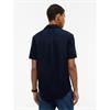 Tommy Hilfiger Flex Poplin Short Sleeve Shirt Navy