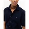 Tommy Hilfiger Flex Poplin Short Sleeve Shirt Navy