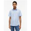 Tommy Hilfiger Flex Poplin Short Sleeve Shirt Blue