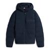Tommy Hilfiger Detachable Hood Puffer Jacket Navy