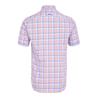 André Swilly Check Short Sleeve Shirt Beige