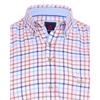 André Swilly Check Short Sleeve Shirt Beige