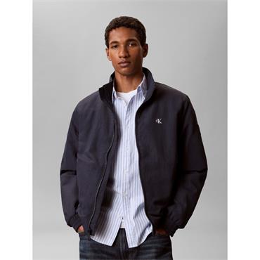 Calvin Klein Jeans Padded Nylon Harrington Jacket Dark Sapphire