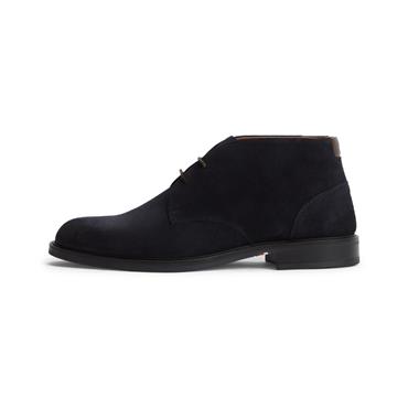 Tommy Hilfiger Corporate Dressy Suede Lace Boot  Navy