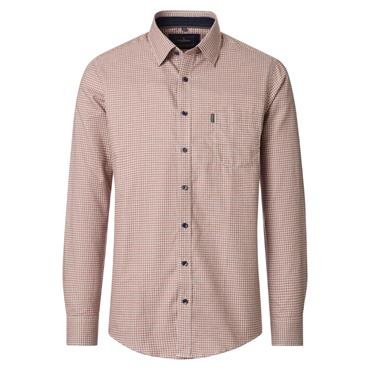 Casa Moda Check Shirt Rust