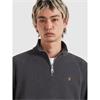 Farah Arnold Quarter-Zip Sweatshirt Washed Black