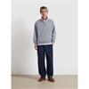 Farah Arnold Quarter-Zip Sweatshirt Icelandic Blue