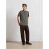 Farah Bowes Tipped Polo Tee Rosemary