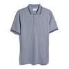 Farah Bowes Tipped Polo Tee Icelandic Blue