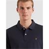 Farah Cunningham Polo Tee Navy