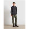 Farah Cunningham Long Sleeve Polo Washed Black