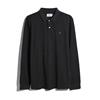 Farah Cunningham Long Sleeve Polo Washed Black