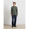 Farah Cunningham Long Sleeve Polo Rosemary
