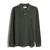 Farah Cunningham Long Sleeve Polo Rosemary