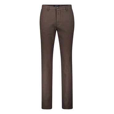 Gardeur Modern-Fit Bono Flat-Front Trousers Brown