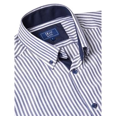 Drifter Ivano Stripe Shirt Navy