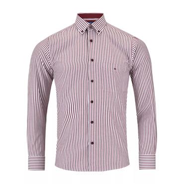 Drifter Ivano Stripe Shirt Red
