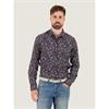 A Fish Named Fred Blossom Shirt Navy