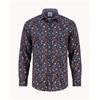 A Fish Named Fred Blossom Shirt Navy
