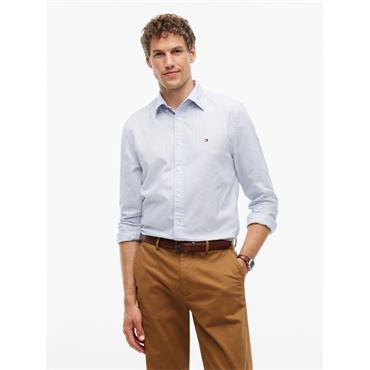 Tommy Hilfiger Dobby Structure Shirt Blue