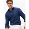Tommy Hilfiger Dobby Structure Shirt Carbon Navy