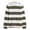 Tommy Hilfiger Stripe Rugby Shirt Green