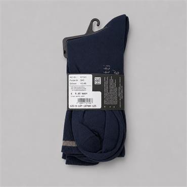 Bugatti 2-Pack Argyle Socks Navy