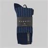 Bugatti 2-Pack Chevron Socks Navy/Blue