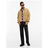 Tommy Jeans Cord Collar Canvas Jacket Sand