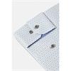 Benetti London Print Shirt Blue