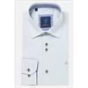 Benetti London Print Shirt Blue