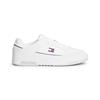 Tommy Jeans Cupsole Leather Trainer Ecru