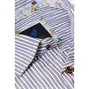 Benetti Madrid Stripe Shirt Navy