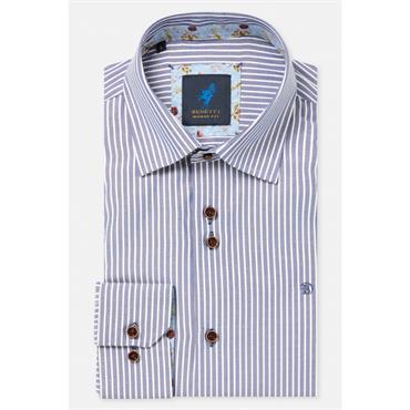 Benetti Madrid Stripe Shirt Navy