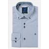 Benetti Carlos Print Shirt Navy