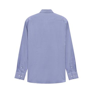 Bugatti 28714F Print Shirt Blue