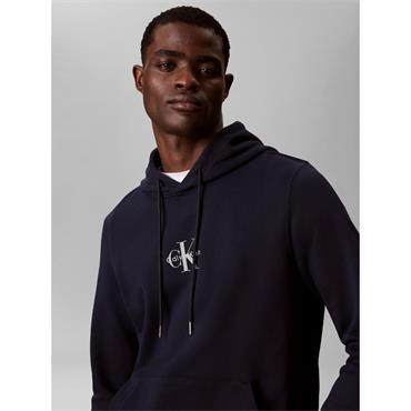 Calvin Klein Jeans Micro Monalogo Hoodie Navy