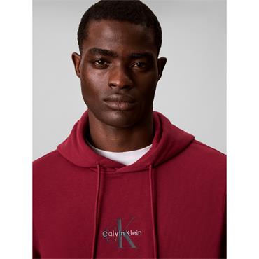 Calvin Klein Jeans Micro Monalogo Hoodie Rhododendron
