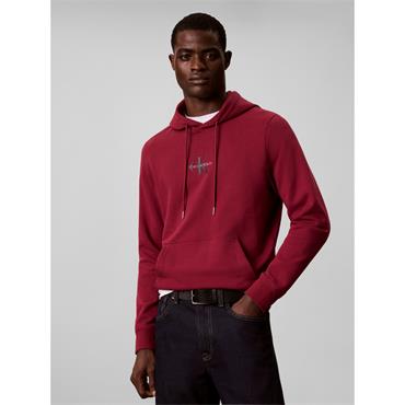Calvin Klein Jeans Micro Monalogo Hoodie Rhododendron