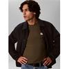 Calvin Klein Jeans Waffle Badge Long Sleeve T-Shirt Olive
