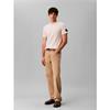 Calvin Klein Jeans Waffle Badge Long Sleeve T-Shirt Moonstruck
