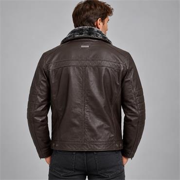 Bugatti Bugatti Leather Jacket Brown