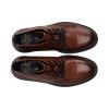 Bugatti AYK30 Laced Leather Ankle Boot Cognac