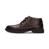 Bugatti AYK30 Laced Leather Ankle Boot Brown