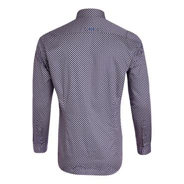André Murphy Print Shirt Beige