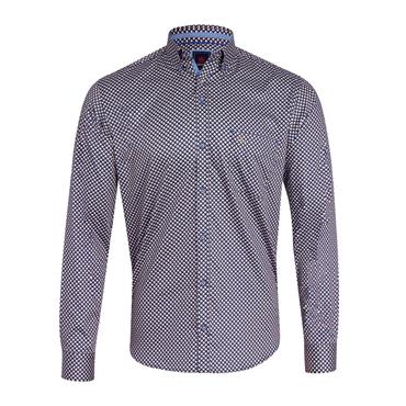 André Murphy Print Shirt Beige
